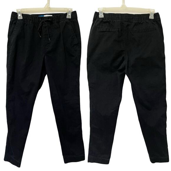 Old Navy Mens Built-In Flex Modern Jogger Pants Size M Black Casual NWOT - Picture 1 of 7